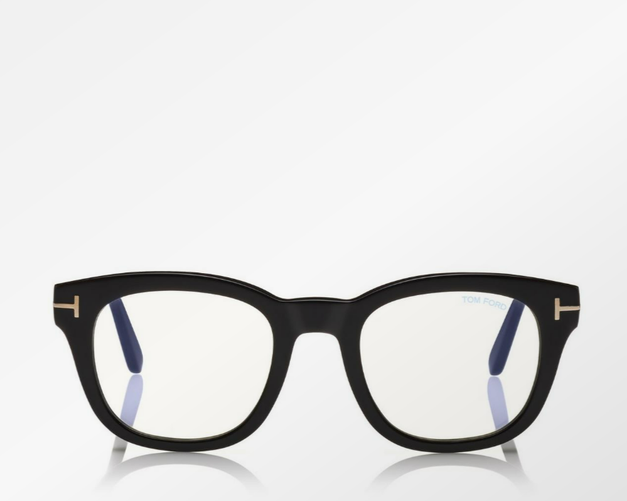 Tom Ford  Blue Block Soft Square Eyeglasses