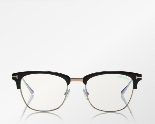 Tom Ford Blue Block Brown Line Eyeglasses
