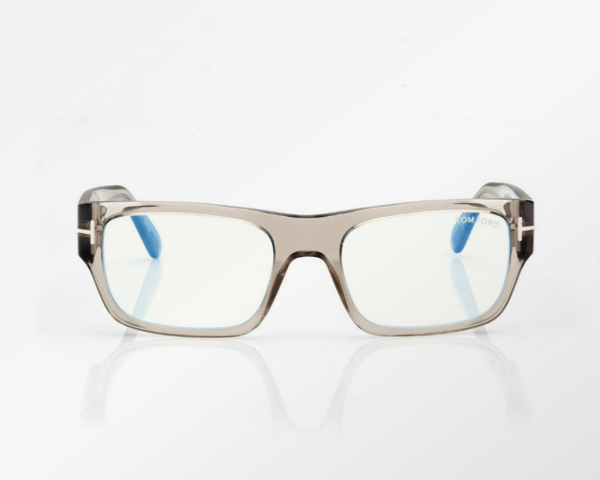 Tom Ford Blue Block Rectangular Eyeglasses