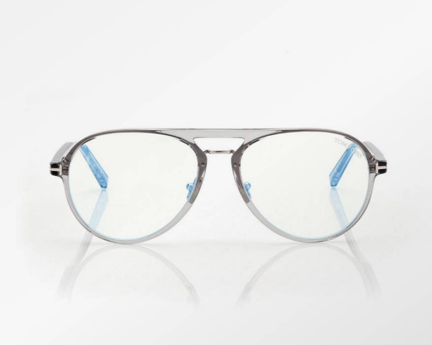 Tom Ford Blue Block Pilot Eyeglasses