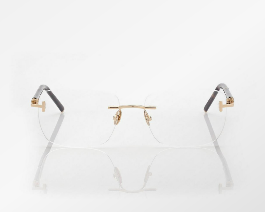 Tom Ford Horn and Titanium Rectangular