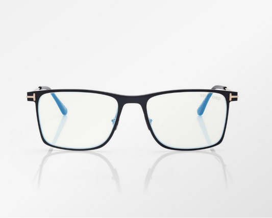 Tom Ford Blue Block Square Eyeglasses