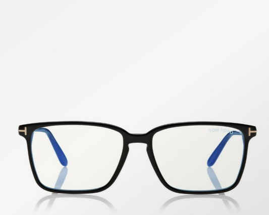 Tom Ford Blue Block Soft Square Eyeglasses