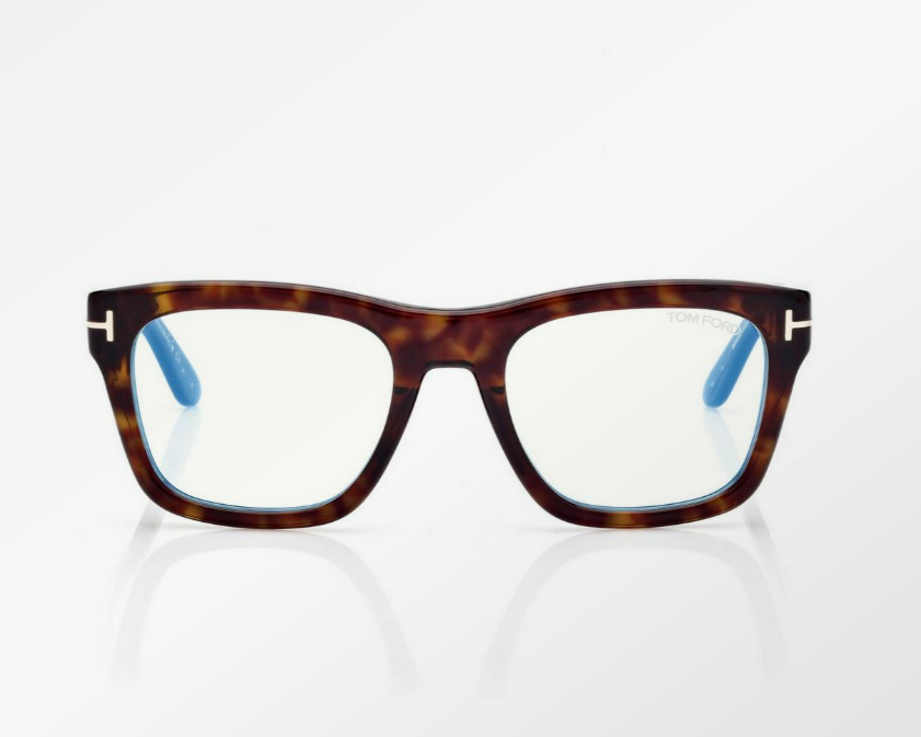 Tom Ford Blue Block Icon Blue Block Square Eyeglasses
