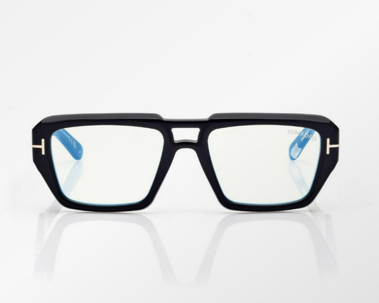 Tom Ford Icon Blue Block Navigator Eyeglasses
