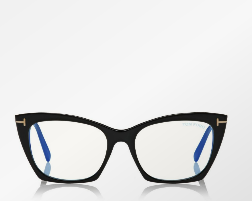 Tom Ford Blue Block Cat Eye Eyeglasses
