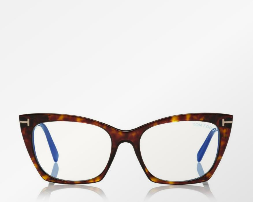 Tom Ford Blue Block Cat Eye Eyeglasses