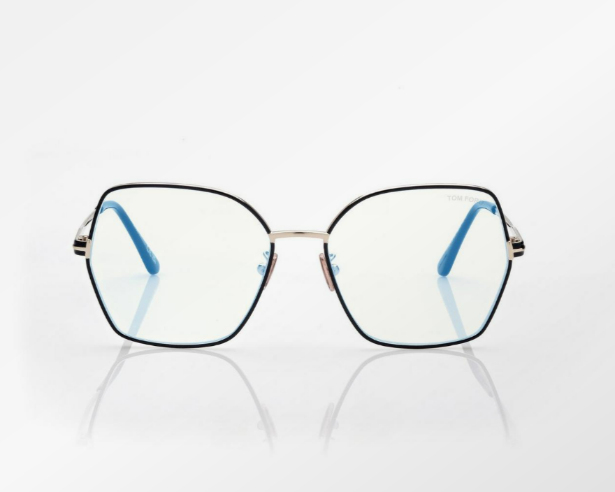 Tom Ford Blue Block Butterfly Eyeglasses