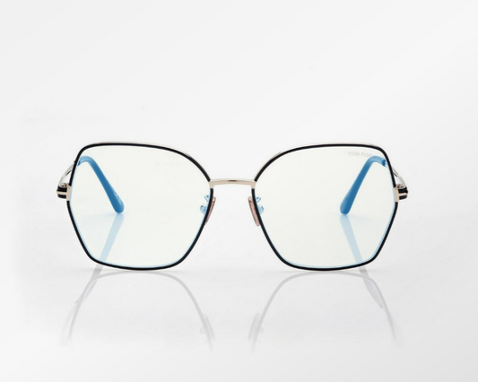 Tom Ford Blue Block Butterfly Eyeglasses