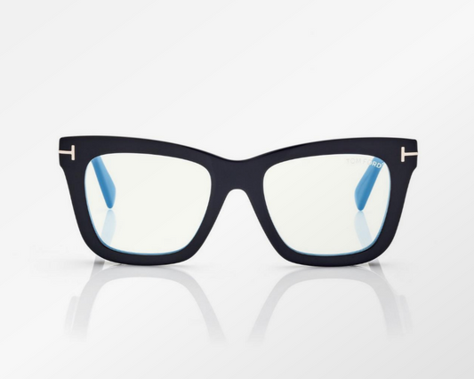 Tom Ford Blue Block Square Eyeglasses