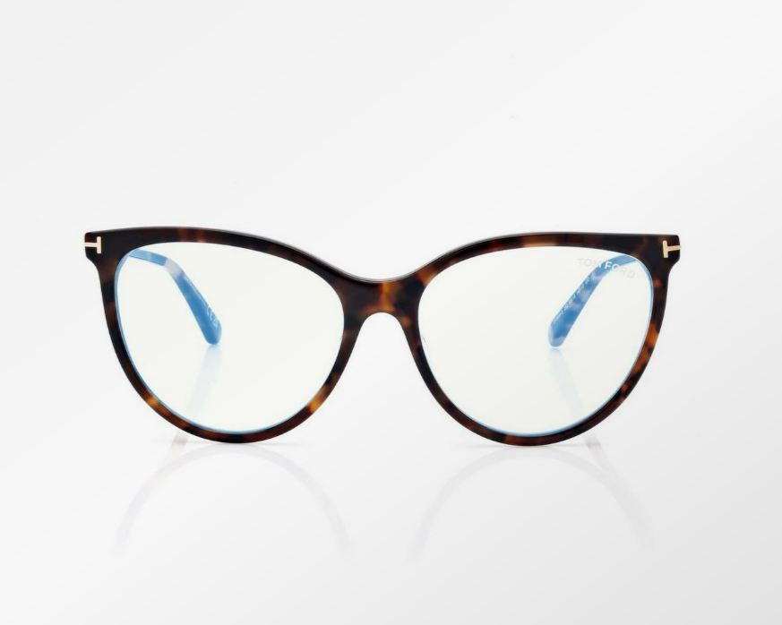 Tom Ford Blue Block Cat Eye Eyeglasses