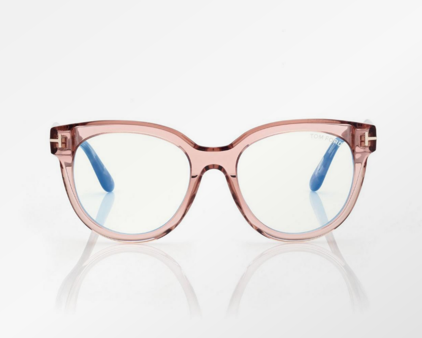 Tom Ford Blue Block Butterfly Eyeglasses
