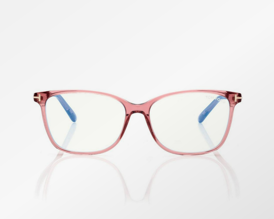 Tom Ford Blue Block Soft Square Eyeglasses