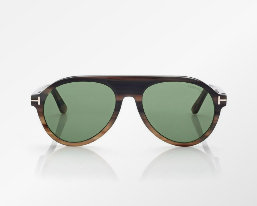 Tom Ford Pilot Horn Sunglasses
