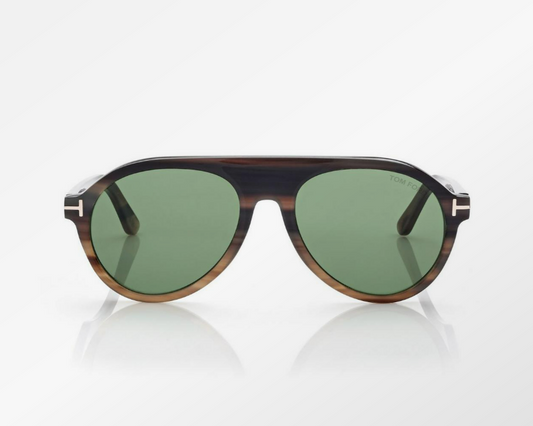 Tom Ford Pilot Horn Sunglasses