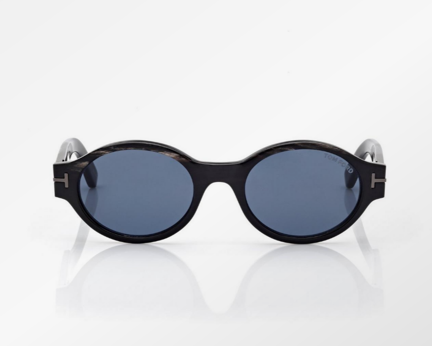 Tom Ford Oval Horn Sunglasses