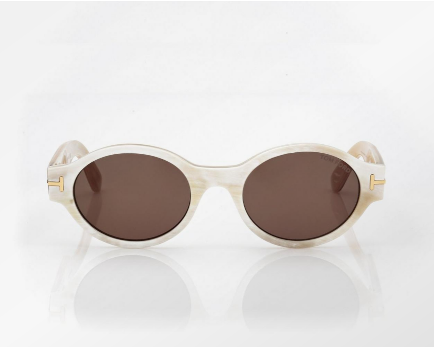 Tom Ford Oval Horn Sunglasses
