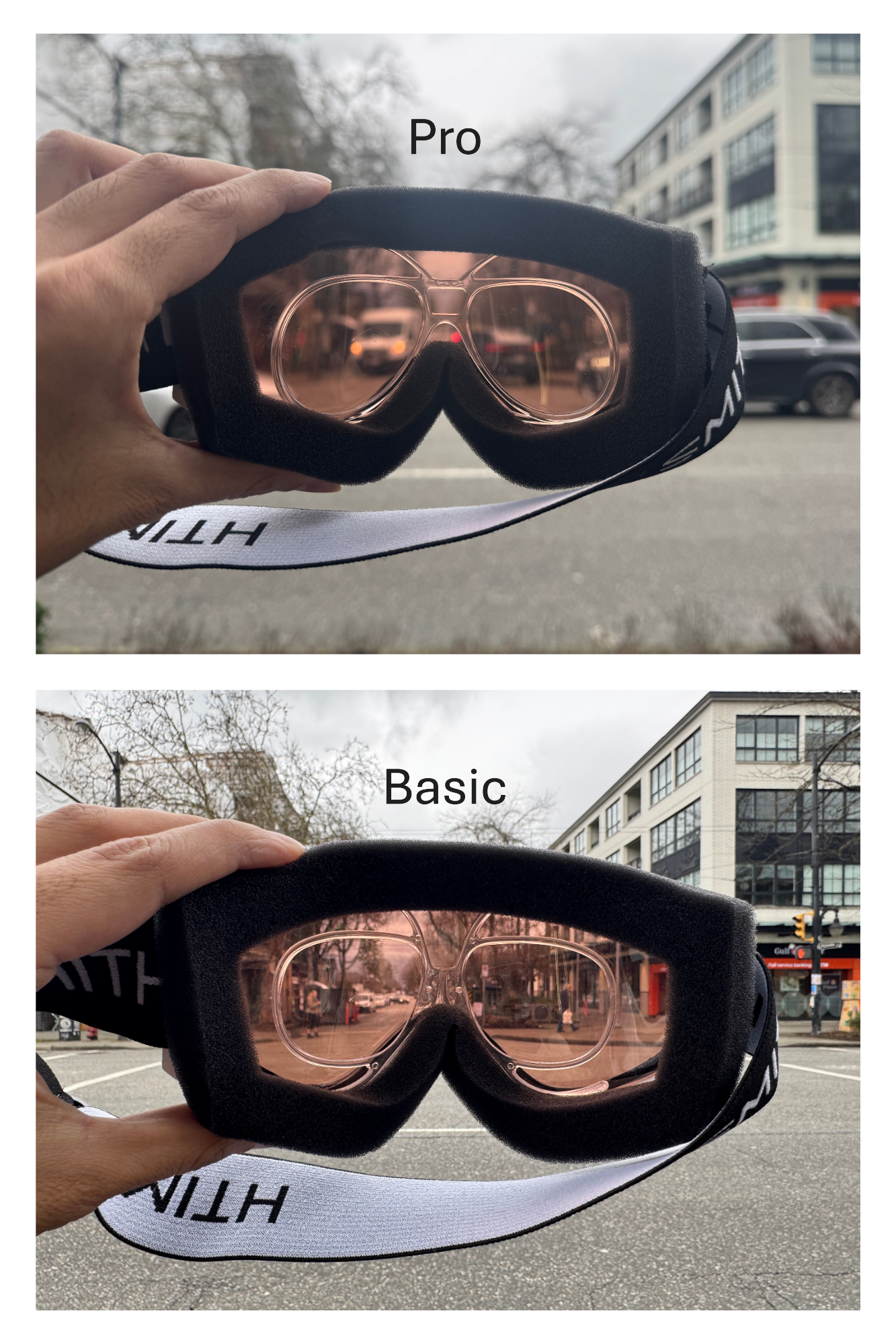 Prescription Ski Goggle Insert - Basic
