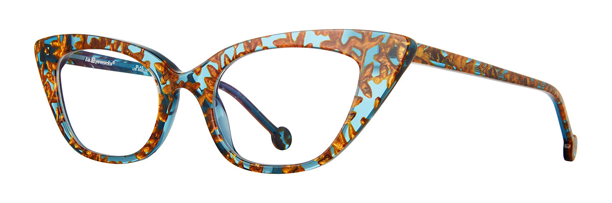 l.a. Eyeworks TRELLIS Eyeglasses