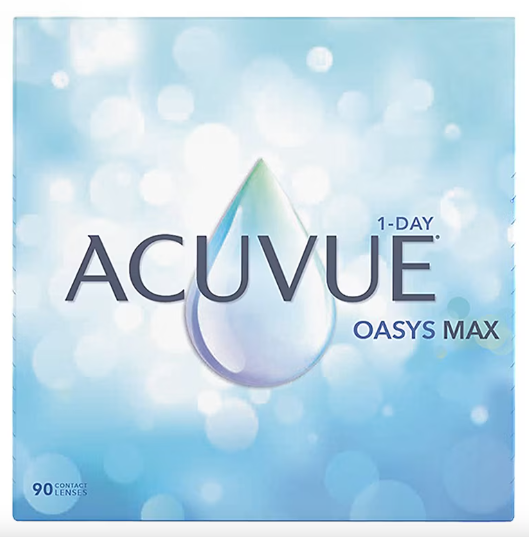ACUVUE Oasys Max Multifocal 1 Day 90 pack ($116/Box after Rebate)
