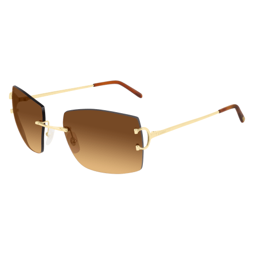 Classic C Motif Rimless Metal Sunglasses