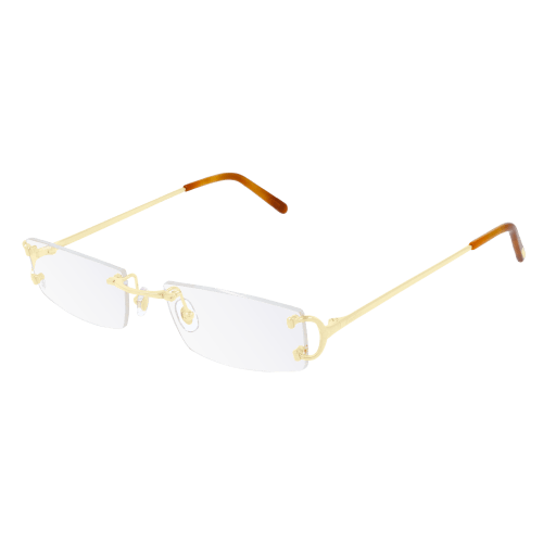 Classic C Motif Rimless Metal Eyeglasses
