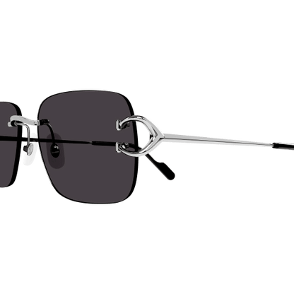 Classic C Motif Rimless Metal Sunglasses