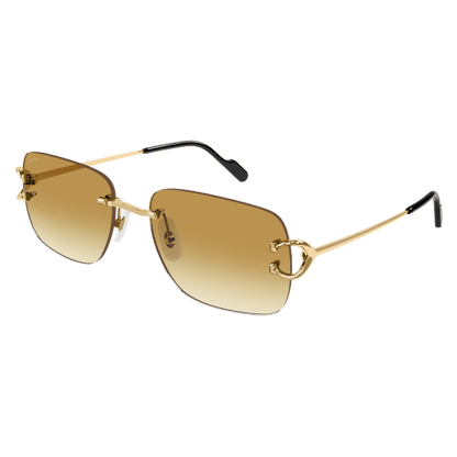 Classic C Motif Rimless Metal Sunglasses