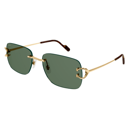 Classic C Motif Rimless Metal Sunglasses