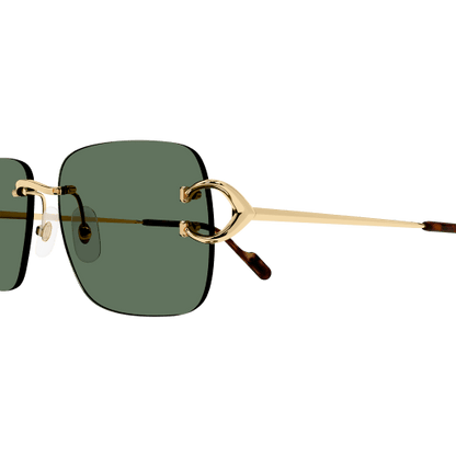 Classic C Motif Rimless Metal Sunglasses