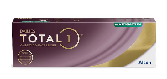 DAILIES Total1 for Astigmatism 1-Day 30 pack ($61.80/Box after Rebate)