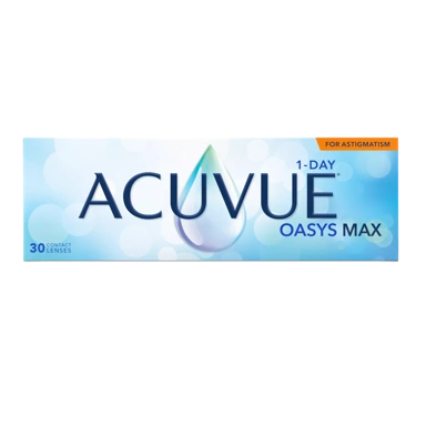 ACUVUE Oasys Max 1 Day for Astigmatism 30 pack ($71.67/Box After Rebate for Annual Supply)