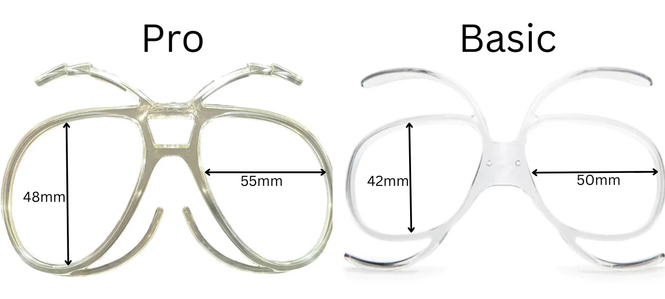 Prescription Ski Goggle Insert - Pro